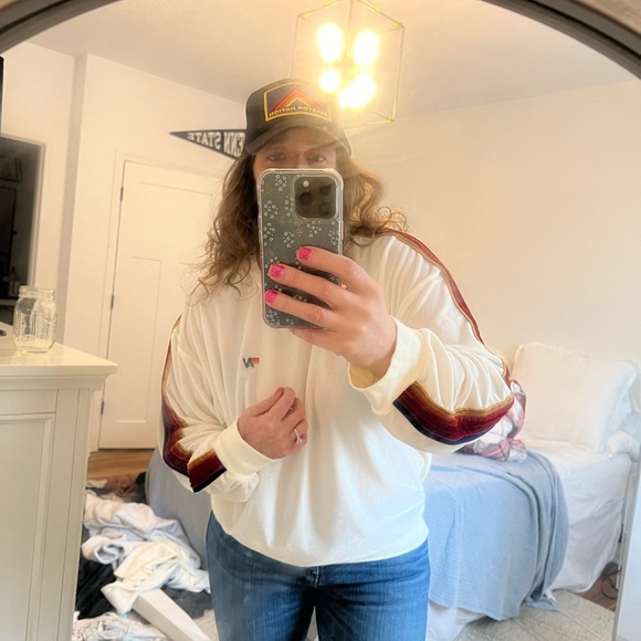 Aviator Nation CLASSIC VELVET RELAXED SWEATSHIRT - Picture 6 of 7